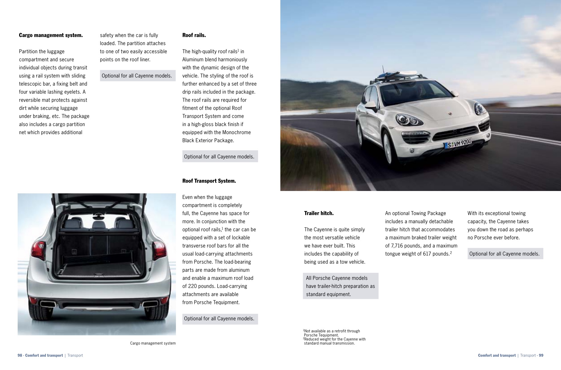 2011 Porsche Cayenne Brochure Page 26